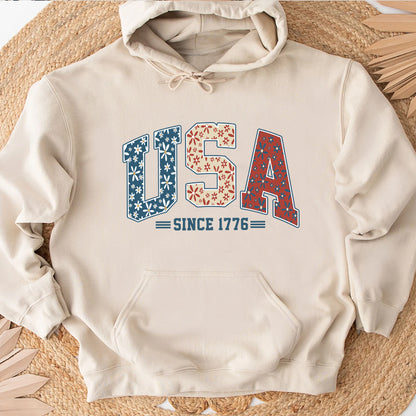 Petthouse | Usa Retro America Shirt, 4th Of July Patriotic Independence Day Shirt, Usa Since 1776 Shirt