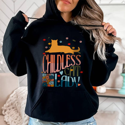 Petthouse | Childless Cat Lady Shirt, Madam Power, Girl Power 2024, Childless Cat Ladies Social Club