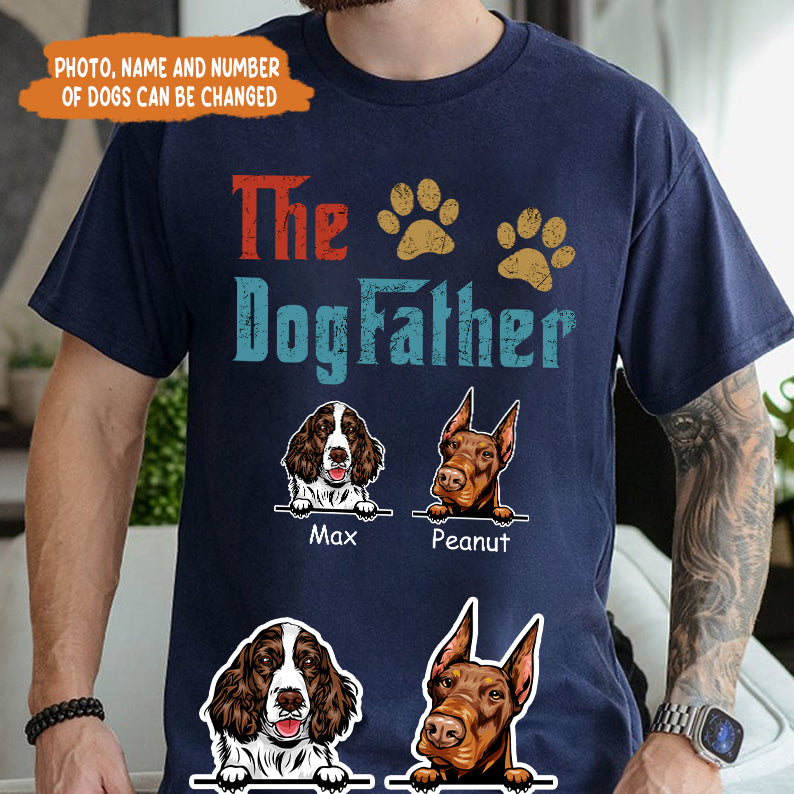 Petthouse | Custom Dog The Dog Father Shirt, Dog Dad Lovers Gift, Father's Day