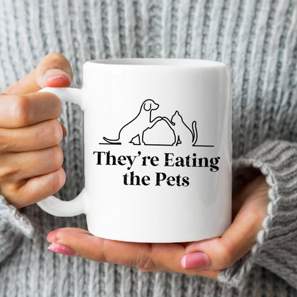 Petthouse | They're Eating The Pets Shirt, They're Eating The Dogs They're Eating The Cats Shirt, Funny Pets