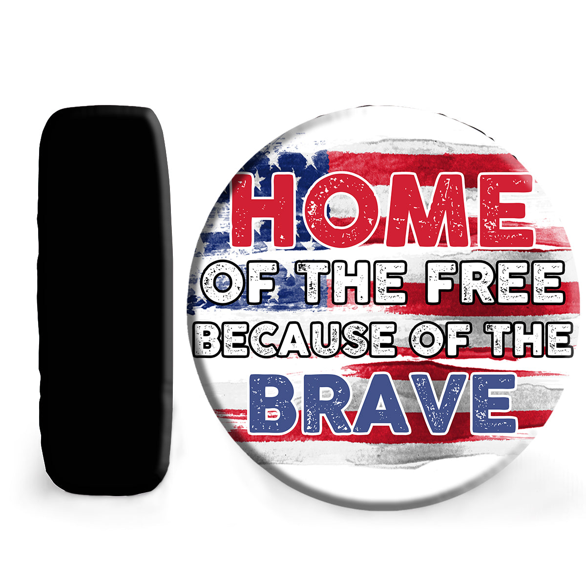 Petthouse | Home Of The Free Spare Tire Cover American Flag Wheel Tire Cover Waterproof Spare Tire Cover Patriot Gift