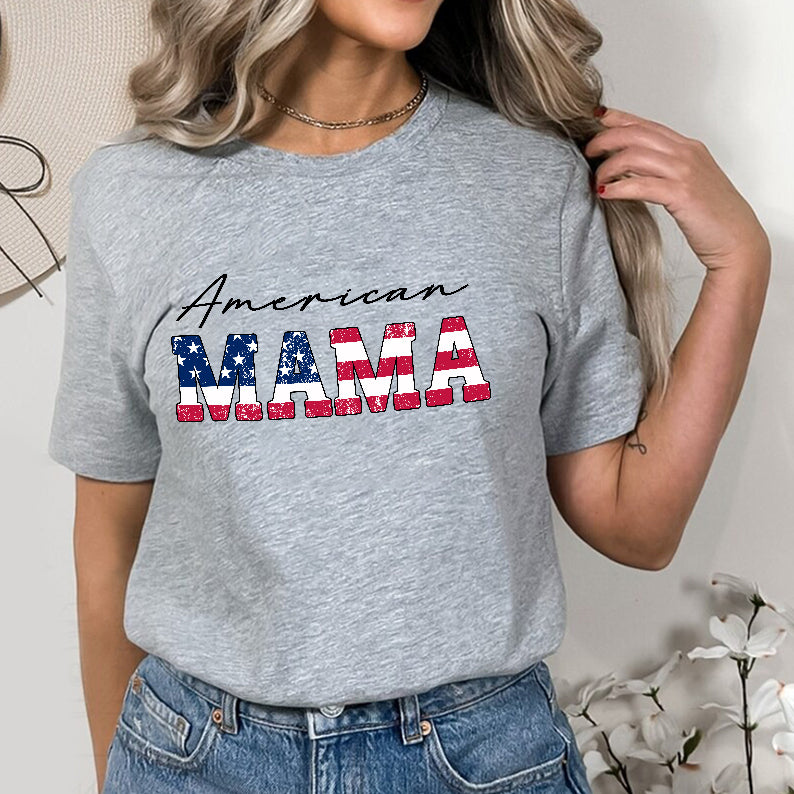 Petthouse | Usa Mama Shirt, 4th Of July Shirt, America Shirt, Patriotic Shirt, Gift For Mom