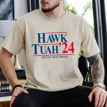 Petthouse | Hawk Tuah '24 Shirt, Hawk Tuah 2024 Spit On That Thang Shirt, Viral Funny, Humor Gift