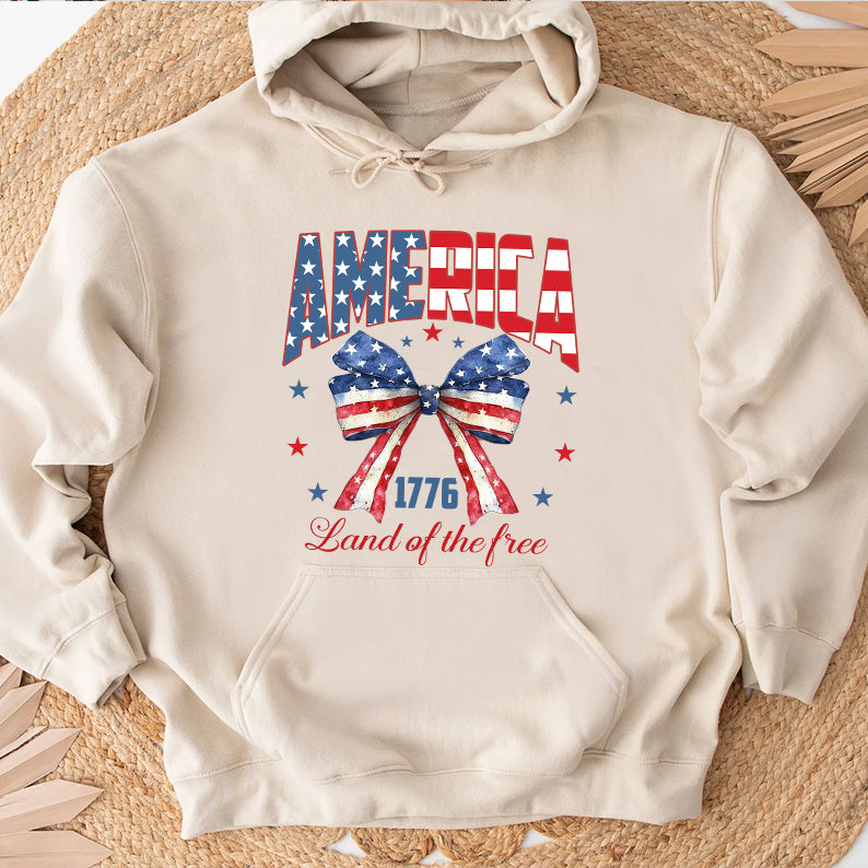 Petthouse | America Land Of The Free Shirt, Womens July 4 Patriotic, Memorial Day