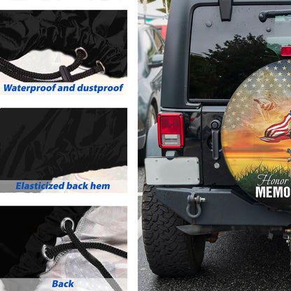 Petthouse | American Veteran Memorial Day Spare Tire Cover Us Eagle Christian Veteran's Day Decoration