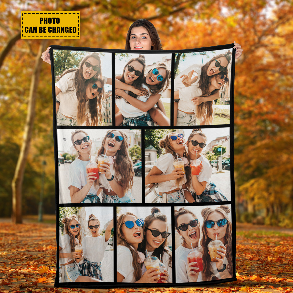 Petthouse | Customized Image Photo Blanket Christmas Fleece Blanket, Quilt Blanket Gift For Family