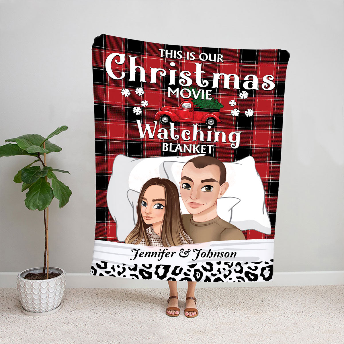 Petthouse | Personalized This Is Our Watching Blanket For Matching Couple, Happy Valentines Day, Wedding Day