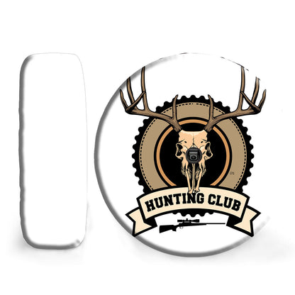 Petthouse | Customized Name Hunting Club Hunting Deer Spare Tire Cover Love Hunting Camper Tire Cover Truck Cover Dad Gift