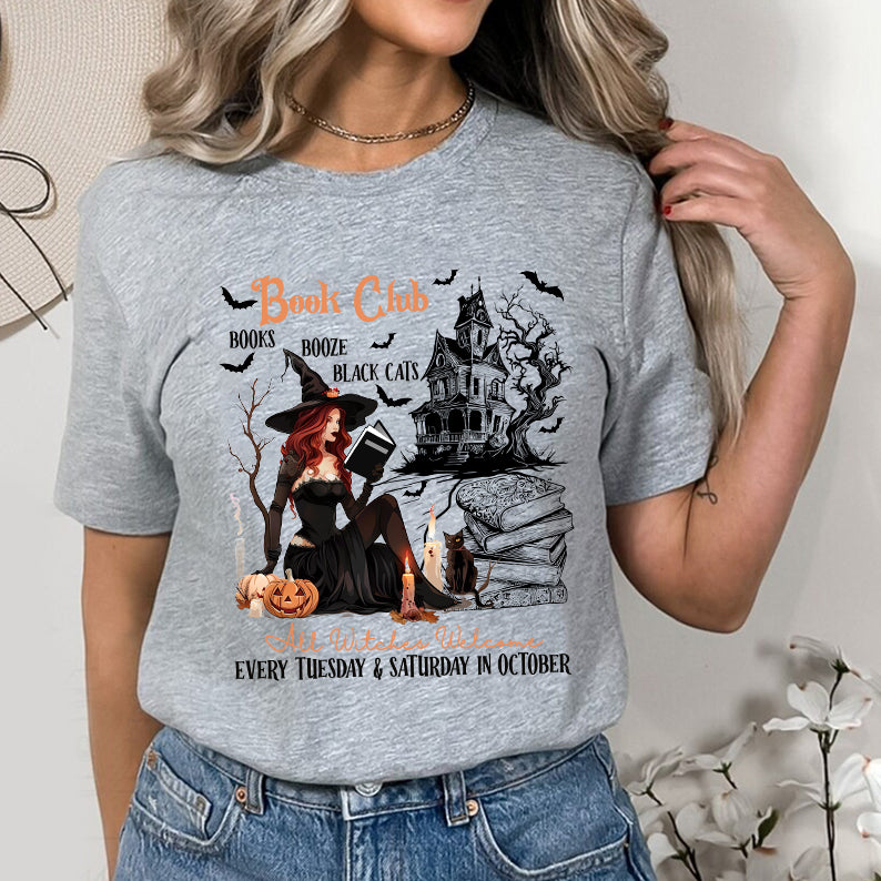 Petthouse | Book Club Shirt, Bookish Halloween Shirt, Spooky Reader Shirt, Book Lover, Witches Shirt