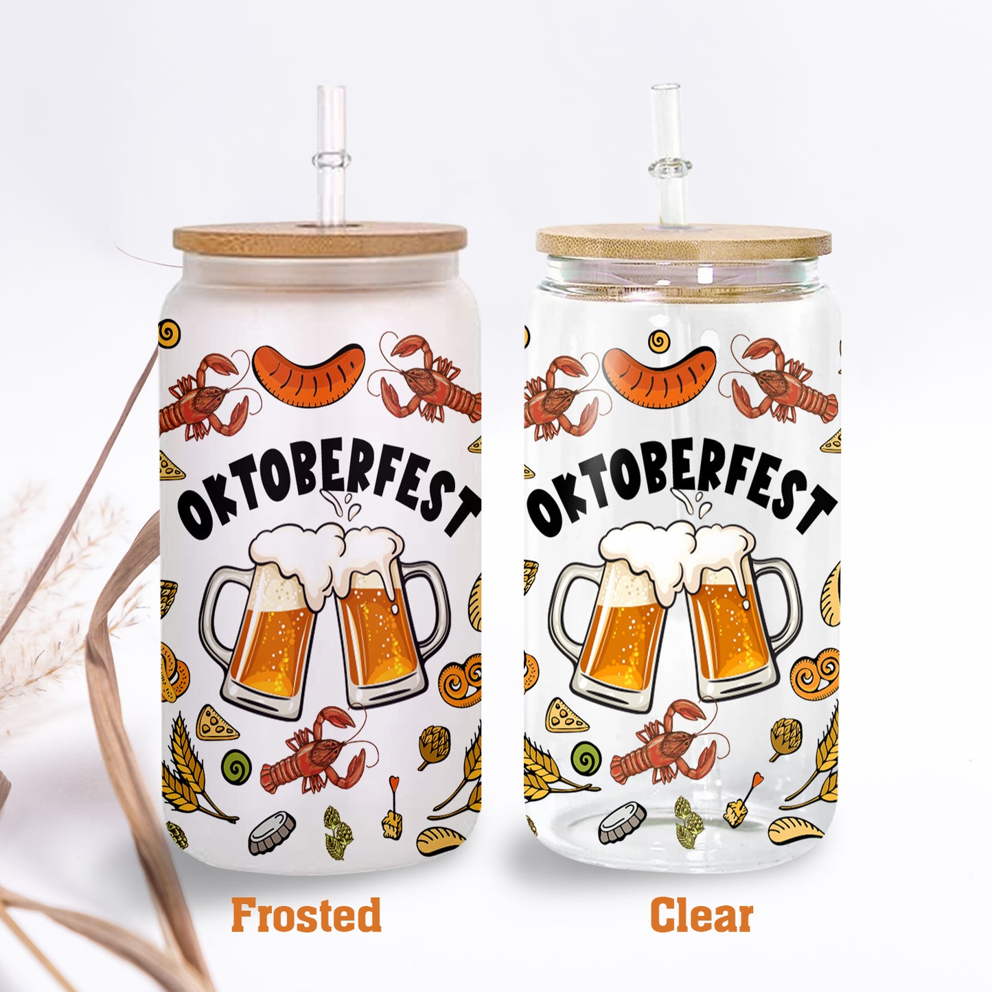 Petthouse | Oktoberfest Beer Festival Glass Can, Man Oktoberfest Beer Cup, Funny Oktoberfest Gift