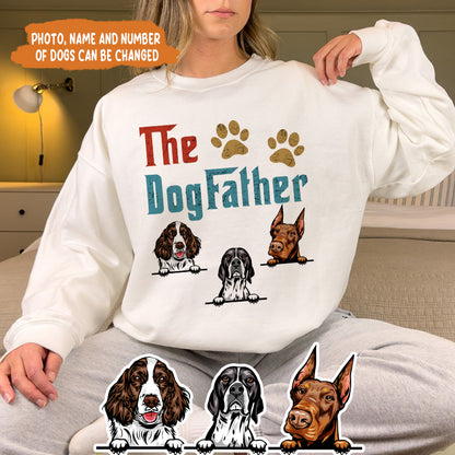 Petthouse | Custom Dog The Dog Father Shirt, Dog Dad Lovers Gift, Father's Day