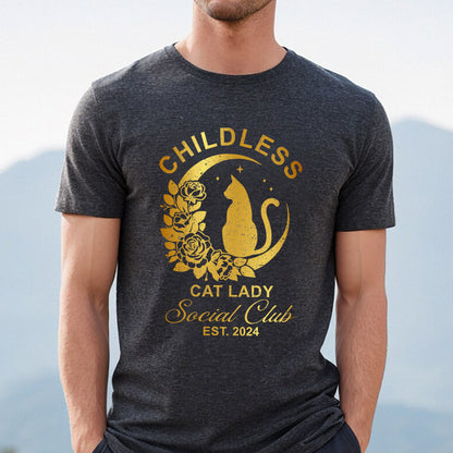 Petthouse | Childless Cat Lady Shirt, Childless Cat Lady Social Club Shirt, Girl Power 2024 Shirt