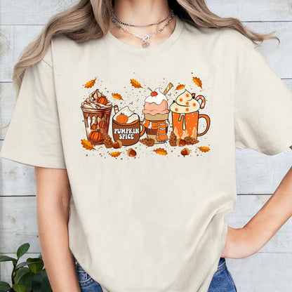 Petthouse | Fall Coffee Thanksgiving Shirt, Cute Fall Shirt, Thanksgiving Shirt, Fall Coffee Lover