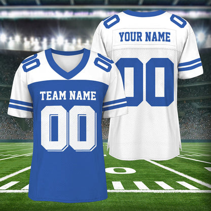 Petthouse | Personalized Football Jersey, Custom Team Name And Number, Game Day Sports Jersey, Football Team Jersey Shirt