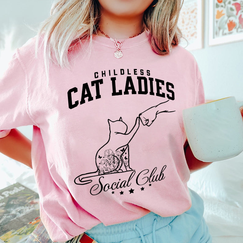 Petthouse | Childless Cat Lady Shirt, Childless Cat Ladies, Cat Mom Shirt, Cat Lady, Power Girl 2024