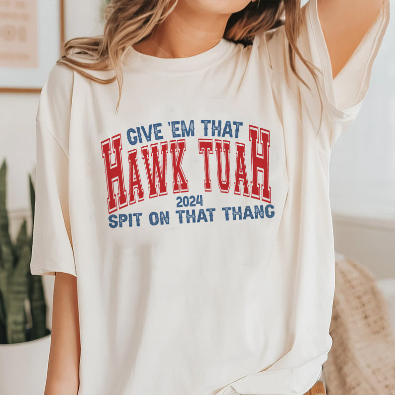 Petthouse | Hawk Tuah Funny Shirt, Hawk Tuah Spit On That Hang Shirt, Hawk Tuah Funny Tee, Humor Tee