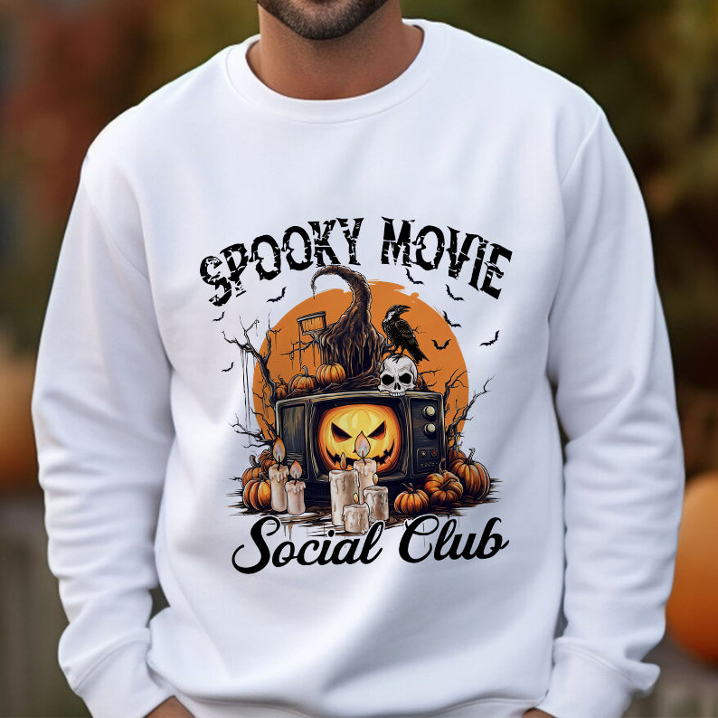 Petthouse | Spooky Movie Social Club Shirt, Funny Halloween Social Club, Spooky Season Horror Movie