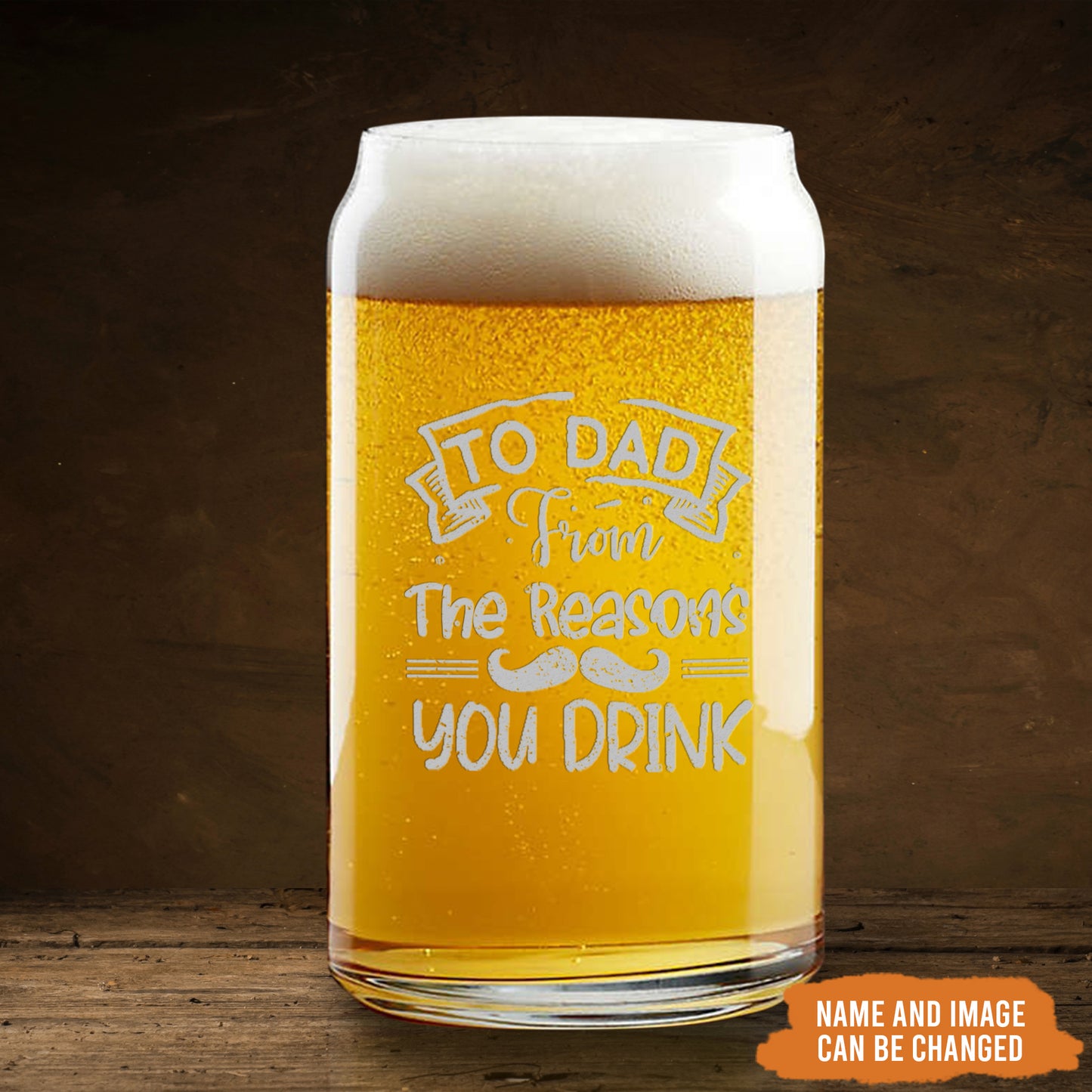 Petthouse | Personalized To Dad From The Reasons You Drink Dog Dad Whiskey Glass, Present For Dad