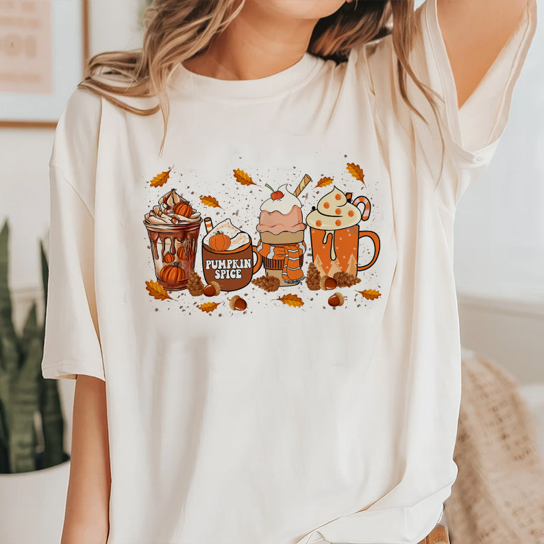 Petthouse | Fall Coffee Thanksgiving Shirt, Cute Fall Shirt, Thanksgiving Shirt, Fall Coffee Lover