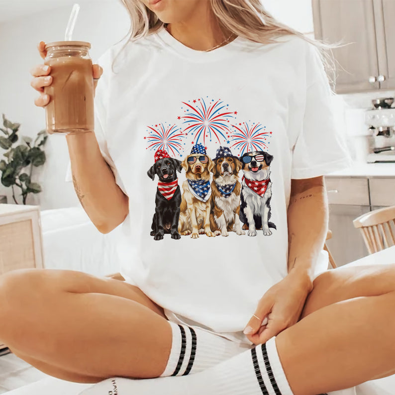 Petthouse | 4th Of July Dog Shirt, Dog Lover Gift, Fourth Of July Dog, Independence Day Shirt