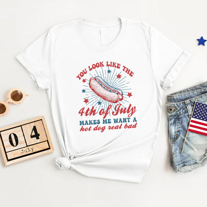 Petthouse | You Look Like The 4th Of July Shirt, America Retro Tshirt, Independence Day 1776