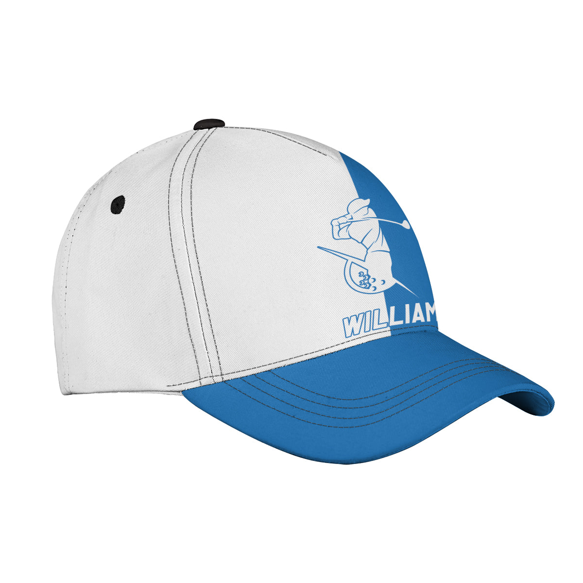 Petthouse | Customized Name Golf Player Sport Cap Golfer Classic Cap Golf Hat Gift For Golf's Lovers Gift For Parents