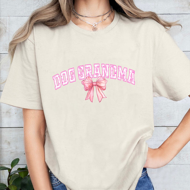 Petthouse | Coquette Dog Mom Shirt, Dog Mom Coquette Pink Bow Shirt, Dog Mom Gift For Dog Lovers