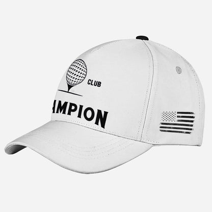 Petthouse | Golf Club Champion Cap Golf Sport Classic Hat Golfer Hat Wear Gift For Golf Players Gift For Golf's Lovers