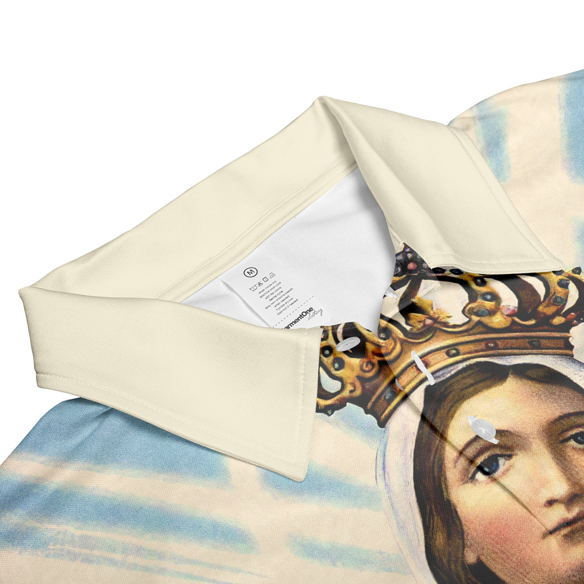 Petthouse | Our Lady Of Mount Polo Shirt Maria Mother Sport Shirt Religious Gift Mother's Day Gift Idea