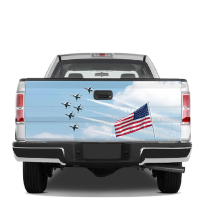 Petthouse | American Air Force Thunderbirds Tailgate Wrap Vinyl Graphic Air Force Veteran Decal Sticker