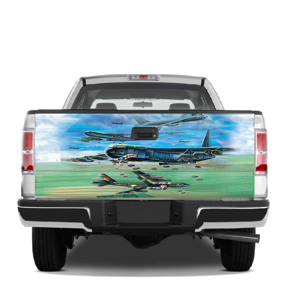 Petthouse | Boeing B-52 Stratofortress Tailgate Wrap Decal Plane Sticker Truck Decoration Daddy Gift