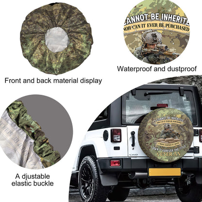 Petthouse | Veteran Camouflage Spare Tire Cover Veteran's Day Memorial Day Decor Grandpa Daddy Husband Gift