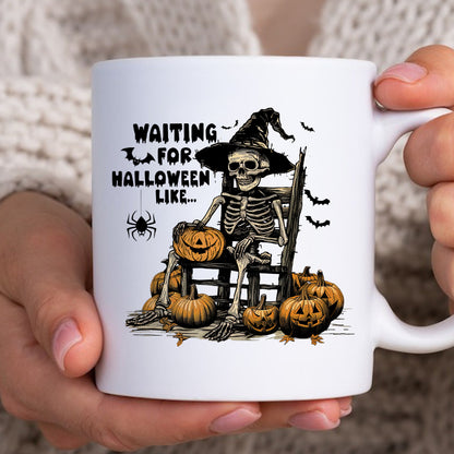 Petthouse | Just Waiting For Halloween Shirt, Spooky Summer Halloween Shirt, Halloween Party Shirt