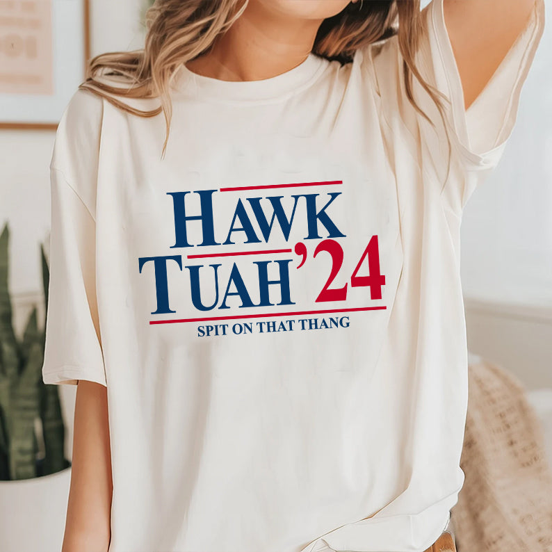 Petthouse | Hawk Tuah '24 Shirt, Hawk Tuah 2024 Spit On That Thang Shirt, Viral Funny, Humor Gift