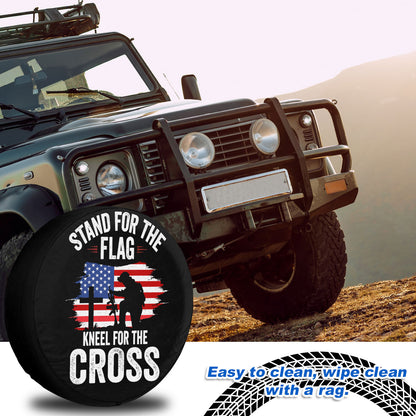 Petthouse | American Veteran Tire Protector Us Independence Day Camper Spare Tire Cover Gifts For Usa