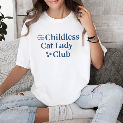 Petthouse | Childless Cat Lady Shirt, Childless Cat Lady Club, Proud Of Childless Cat Lady Club Shirt