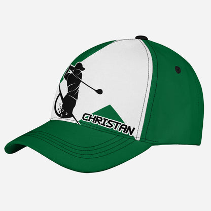 Petthouse | Customized Name Golf Sport Baseball Cap Golf Player Athletes Hat Gift For Golfers Golf's Lovers Gift Idea