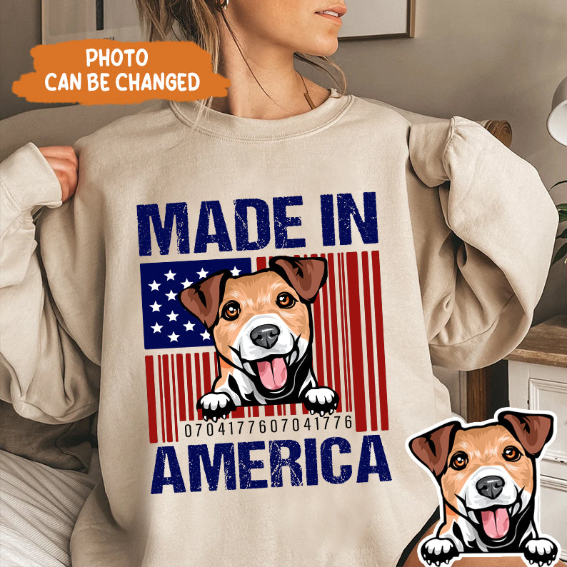 Petthouse | Customized Dog Indenpendence Day Shirt, Happy 4th July Dog Gift For Dog Lovers, Dog Dad