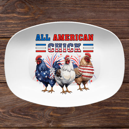 Petthouse | Grilling Plate For Independence Day, Chicken American Grilling Plate, Bbq Platter, Independence Day Gift