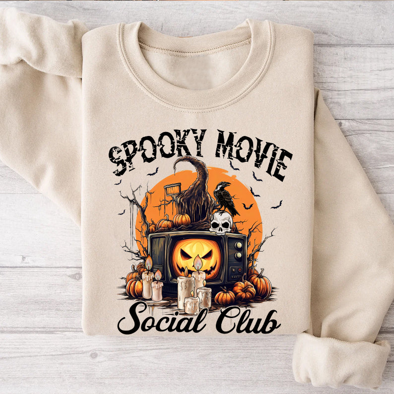 Petthouse | Spooky Movie Social Club Shirt, Funny Halloween Social Club, Spooky Season Horror Movie