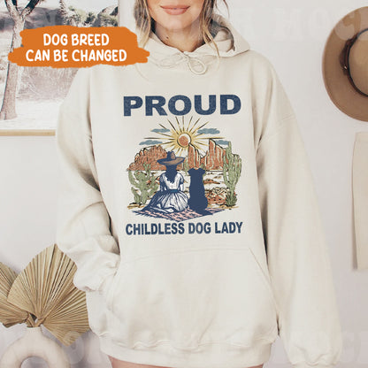 Petthouse | Childless Dog Lady Shirt, Proud Childless Dog Lady Shirt, Dog Lady Shirt, Dog Mom Tee