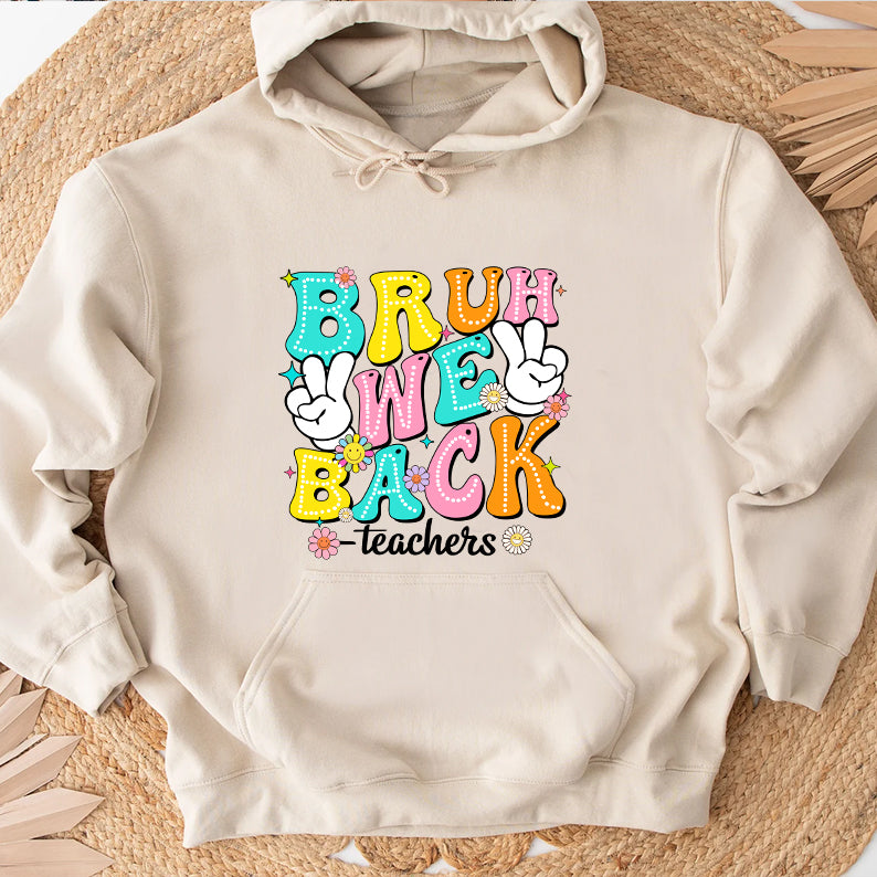 Petthouse | Bruh We Back Teachers Shirt, Teacher First Day Of School Tshirt, Back To School Shirt