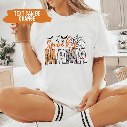 Petthouse | Spooky Mama Shirt, Mom Halloween Vibes, Halloween Mom/mama/mimi Shirt, Spooky Season