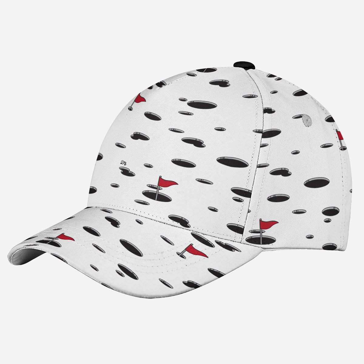 Petthouse | Golf Club Classic Cap Golf Sport Golf Hole Pattern Hat Gift For Golfers Gift For Golf Players Sport's Lover