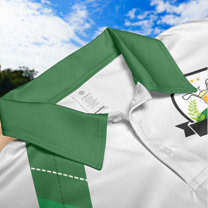 Petthouse | Customized Skeleton Golfer Men Polo Shirt I Like Golf And Beer Skull Golfing Sports