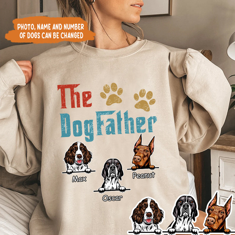 Petthouse | Custom Dog The Dog Father Shirt, Dog Dad Lovers Gift, Father's Day