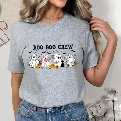 Petthouse | Halloween Nurse Shirt, Boo Boo Crew, Nurse Shirt For Women, Spooky Season, Boo Nurse Halloween