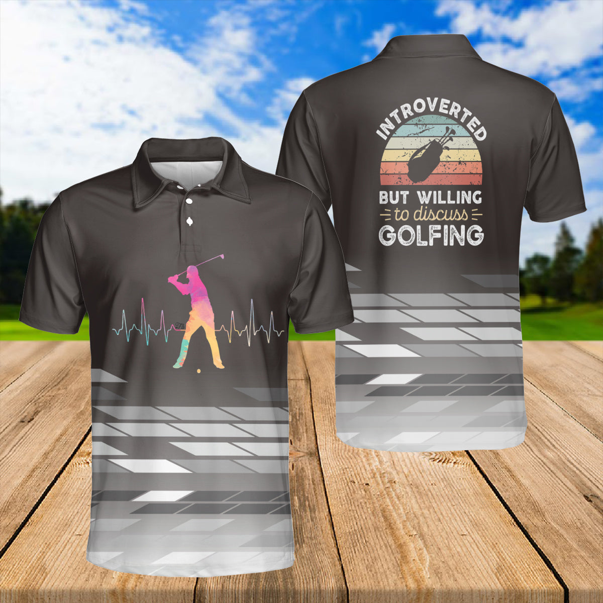 Petthouse | Golfer Polo Shirt, Golf Sport Golf Lover Gift Unisex Polo Shirt