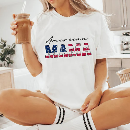 Petthouse | Usa Mama Shirt, 4th Of July Shirt, America Shirt, Patriotic Shirt, Gift For Mom