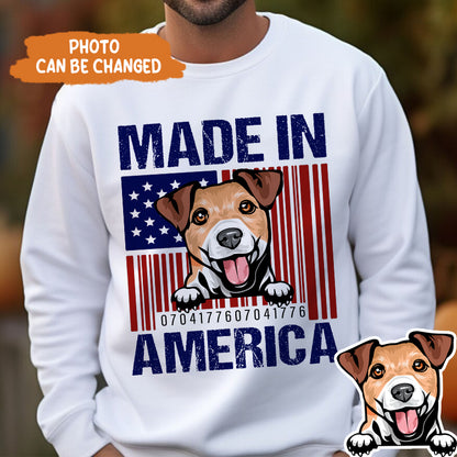 Petthouse | Customized Dog Indenpendence Day Shirt, Happy 4th July Dog Gift For Dog Lovers, Dog Dad